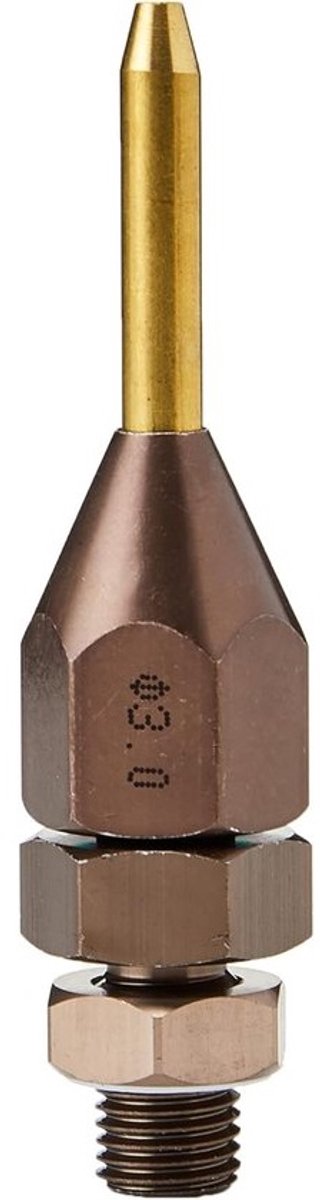 Mondstuk voor lijmpistool - Lang precisie-mondstuk - voor fijn lijmwerk - Specifiek voor PRO-modellen - Diameter 15 mm - Zwart