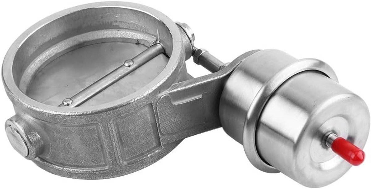 Vacuum Geactiveerde Uitlaatstopper voor Auto, Emissiecontroleklep en Boost, 3 Inch Leegloop (Normaal Gesloten)
