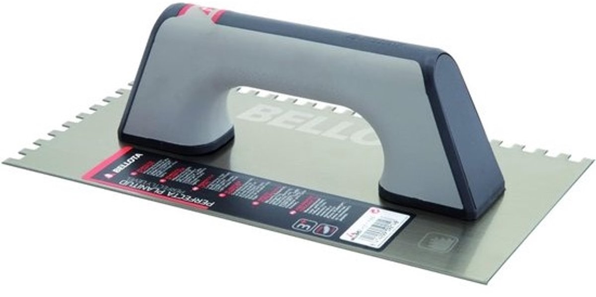 Getande achterkam - Tuinhark - Bodem egaliseren - Ergonomisch handvat - 3 mm breed - Standaard