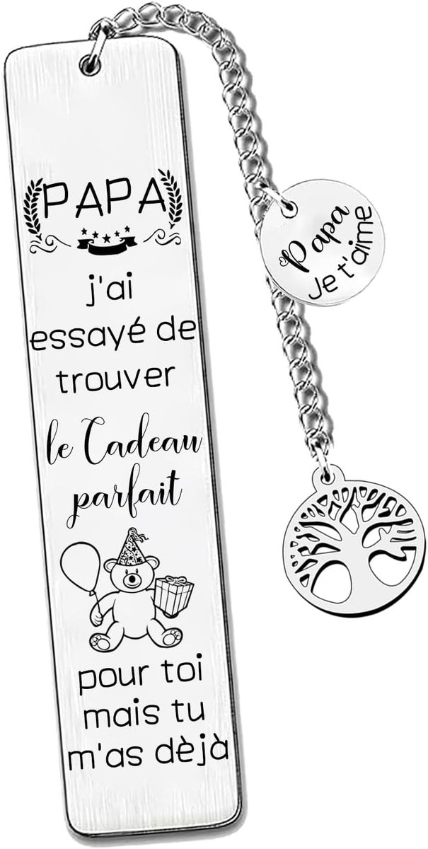 Bladwijzer voor papa, cadeau voor Vaderdag, cadeaus voor papa, sentimeneel cadeau-idee voor vader, perfect voor - ShopVlot