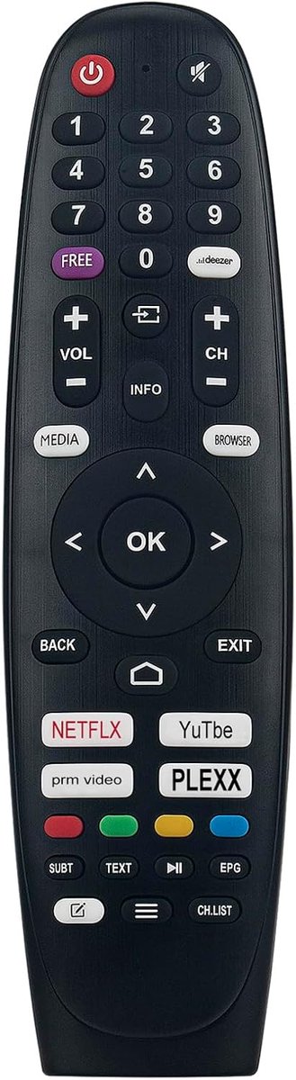 ALLIMITY Remote Control Compatible with SELECLINE EDENWOOD QILIVE Smart-Tech ED55A03UHD-EL 40S222B Q32H231 Q50US231 - ShopVlot