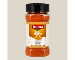 Tuana Kruiden - Patat / Frites Kruiden Zonder Zout - Strooibus 140 Gram - MP-P-0010