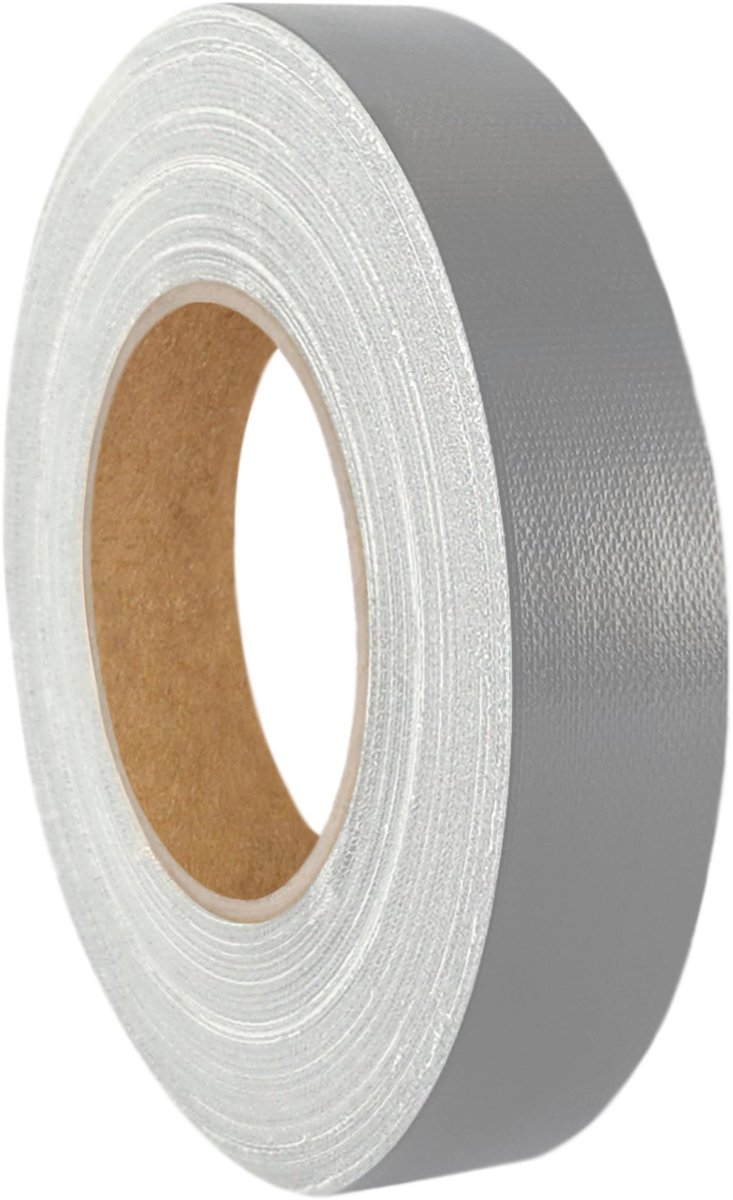 Gaffer tape 19 mm x 50 m - geweven - sterk klevend - ideaal voor evenementen - ShopVlot