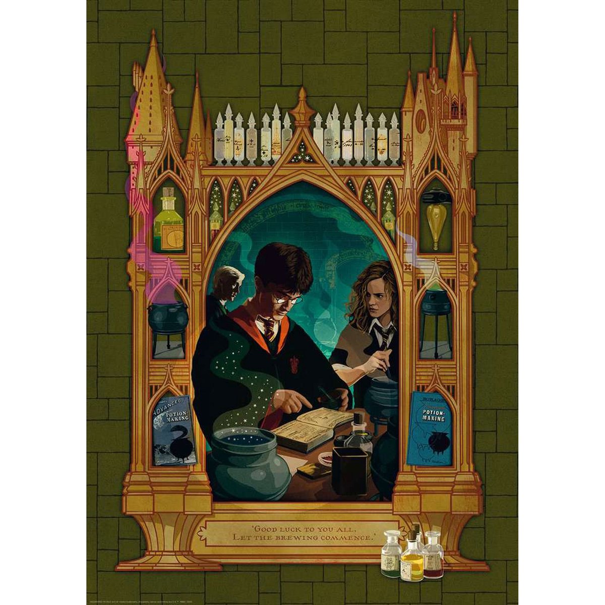 Ravensburger puzzel 00531 HP half blood prince 1000 stukjes
