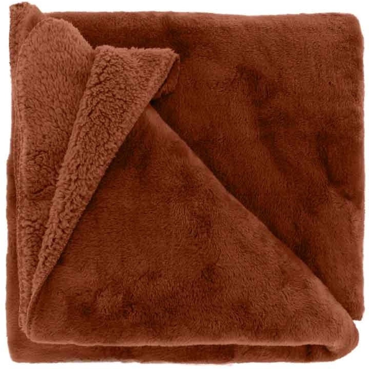 Unique Living Plaid Torvah Marsala -150x200cm Rood