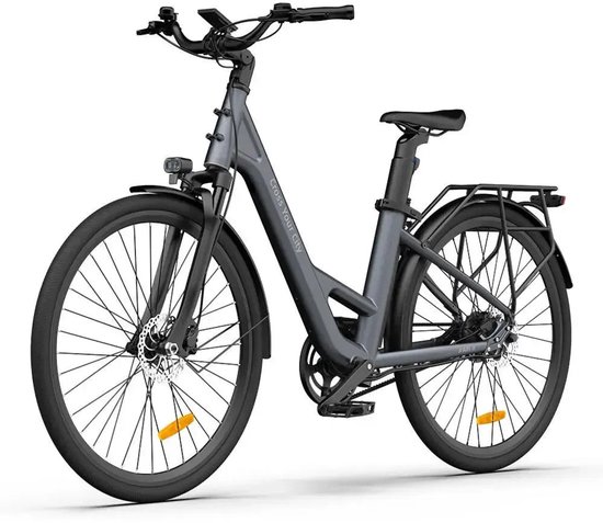 ADO Air 28 - Elektrische Fiets - 28 inch - 250W motor - Actieradius tot 100 km - Hydraulische schijfremmen - 346Wh accu - Lage instap - Grijs — afbeelding 4