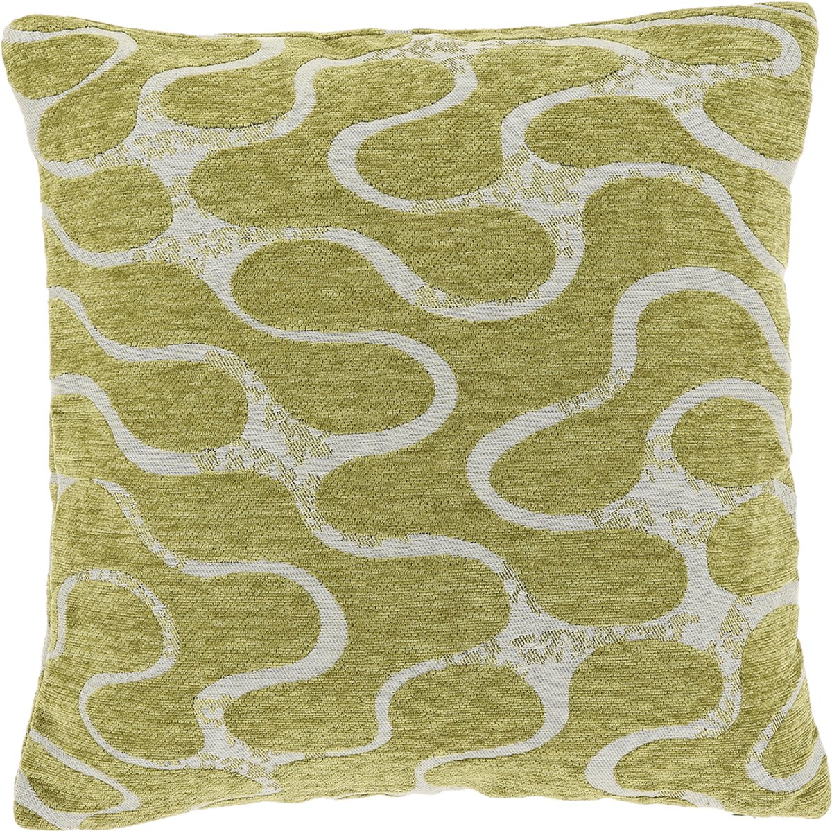 Unique Living Sierkussen Lux 45x45cm - Moss Green Groen