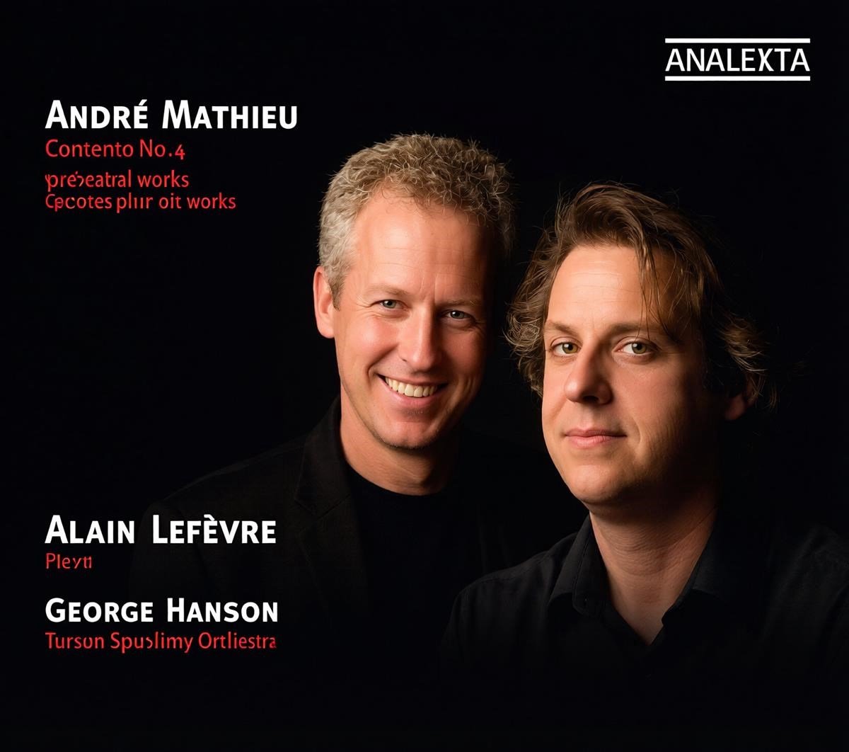 Alain Lefèvre, Tucson Symphony Orchestra - Mathieu: Concerto No.4 - Orchestral Works (CD)