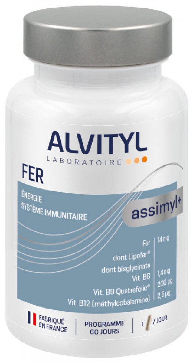 Alvityl Assimyl+ IJzer 60 Capsules
