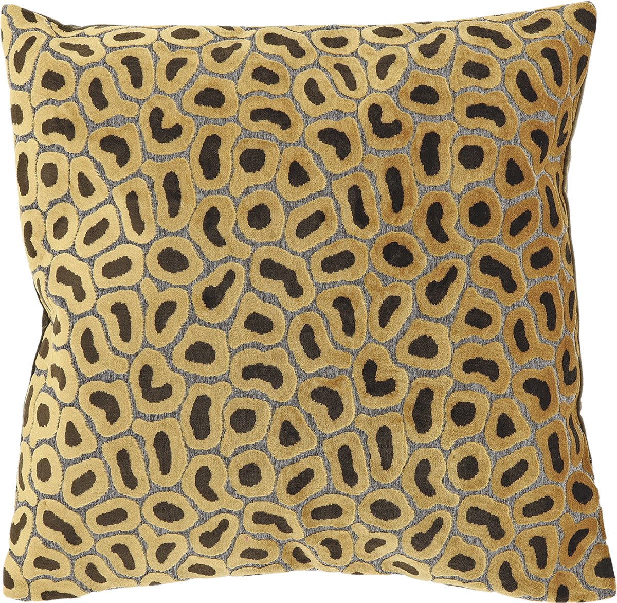 Unique Living Sierkussen Mirelle 45x45cm - Glowy Yellow Geel