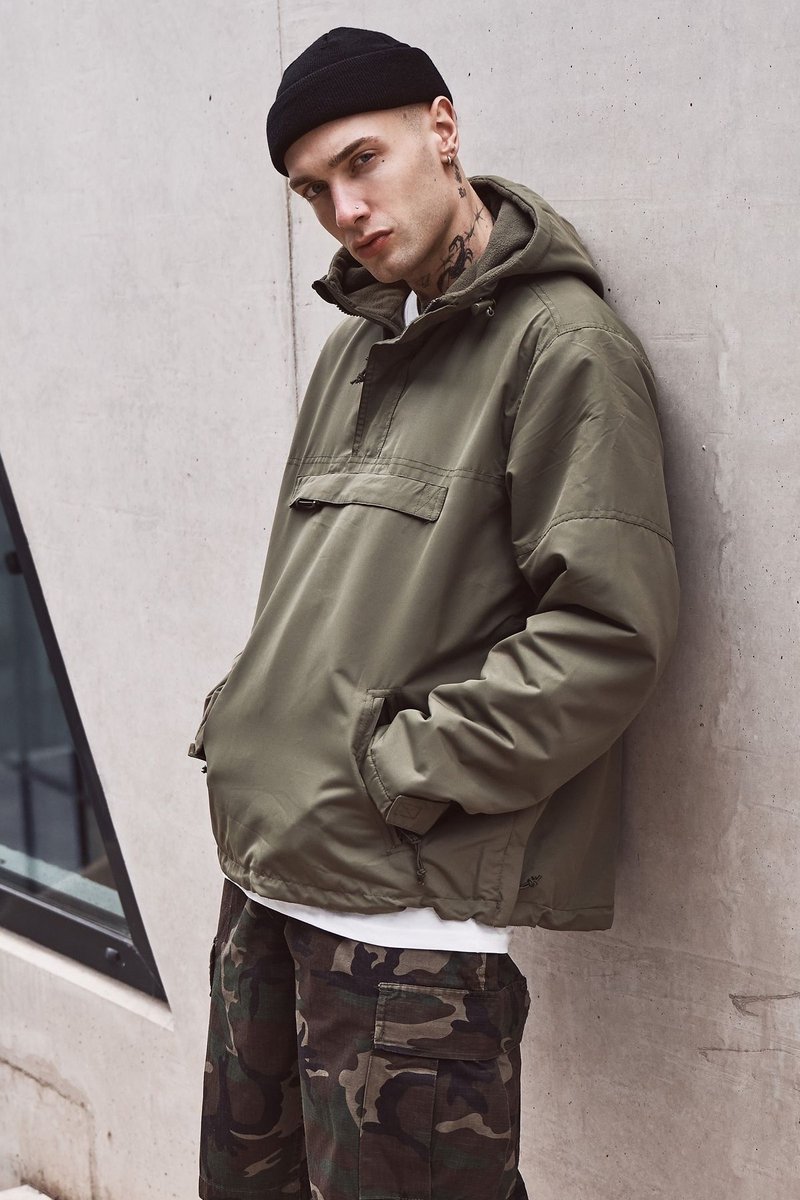 Brandit Windbreaker Groen