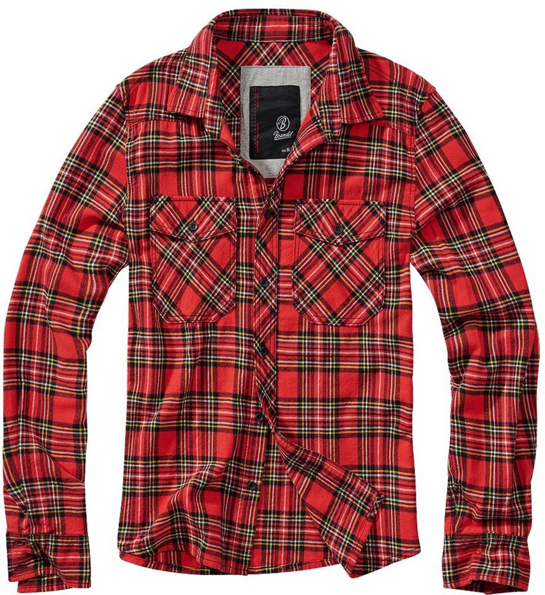 Brandit - Checked Overhemd - 3XL - Rood