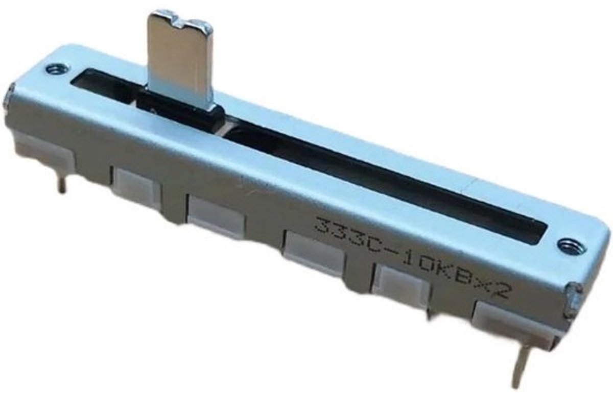 Draaipotentiometer - voor keyboard - Volumeregelaar - Muziekinstelling - Precisiecomponent - Totale lengte - 45 mm