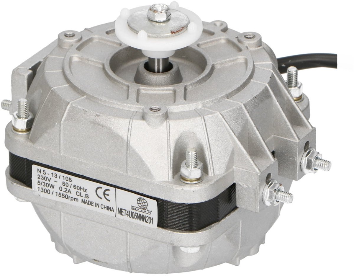 MONDO Universele koelkastventilatormotor 5W 230V, 6.5 x 8.5 x 8.5 cm