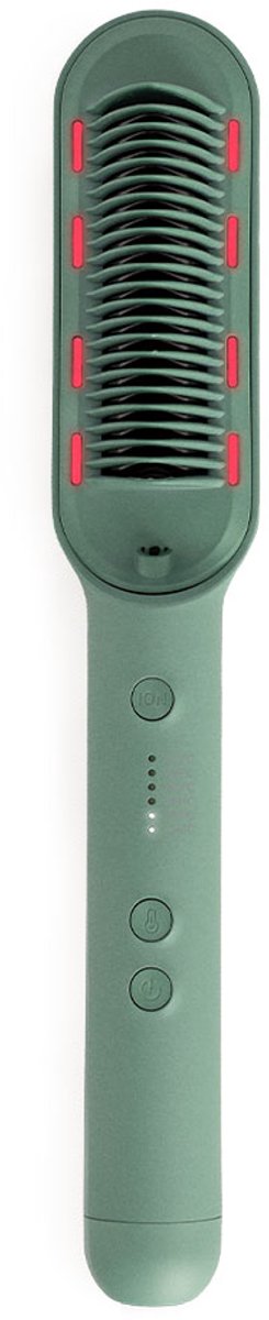 CREATE - Ionische stijlborstel met LED-behandeling - Frizz-Free - Salie - ION LED STYLER