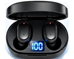 Draadloze Oordopjes Bluetooth 5.1 Hoofdtelefoon - A6S - Touch Control Oordopjes Met Microfoon - Earphone - Koptelefoon - Gaming Headset - Sport Oordopjes - Zwart