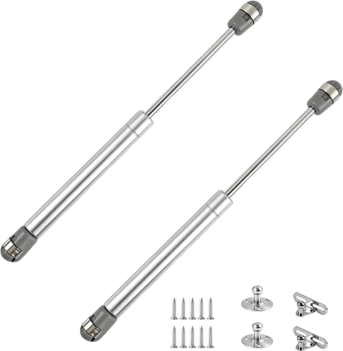 2 Pcs Universal Gas Strut Springs for Furniture, 100N Heavy Load Folding Shell, Cabinet Damper Hinge, Furniture - ShopVlot