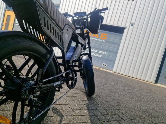 Ecowielen Mandrill Ultra Elektrische Fatbike 250W - 48V 15Ah - Actieradius 60-70 km - 20 Inch - Shimano 7 Versnellingen - Hydraulische Schijfremmen — afbeelding 4