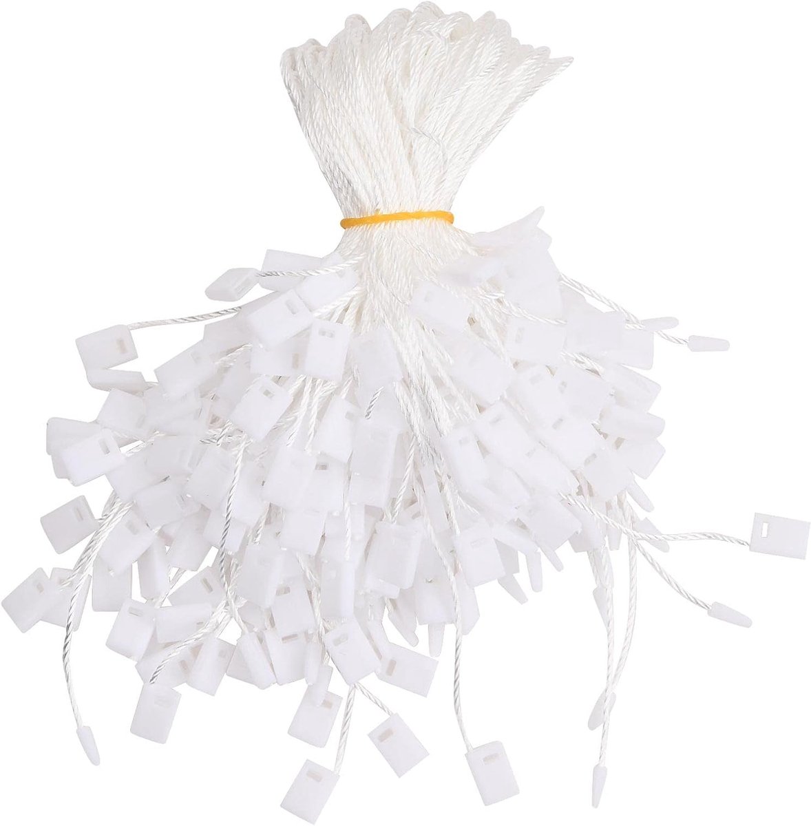 1000 stuks prijsbinders voor etiketten, string voor hangende tags, hangend taktouw met sluiting, sluiting voor - ShopVlot