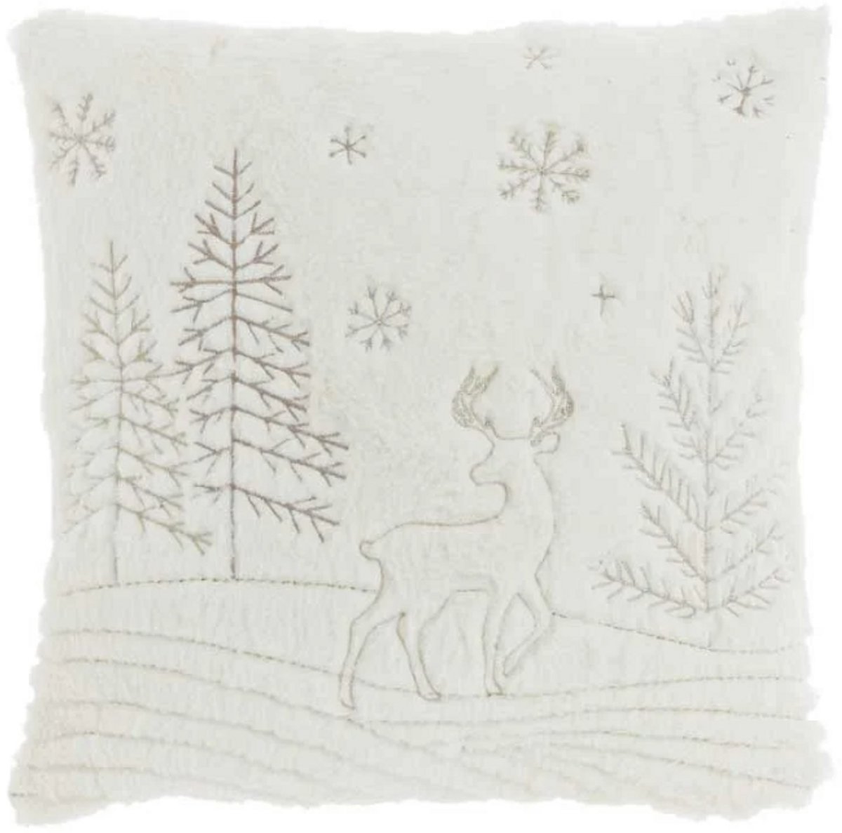 Unique Living Sierkussen Norvik Dessin 2 - 45x45cm Multikleur