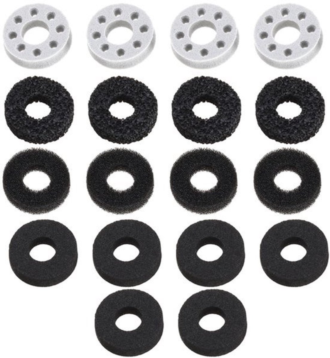 Dailygoody - Precisie Ringen - Gaming Accessoires - 18 Stuks - Zwart