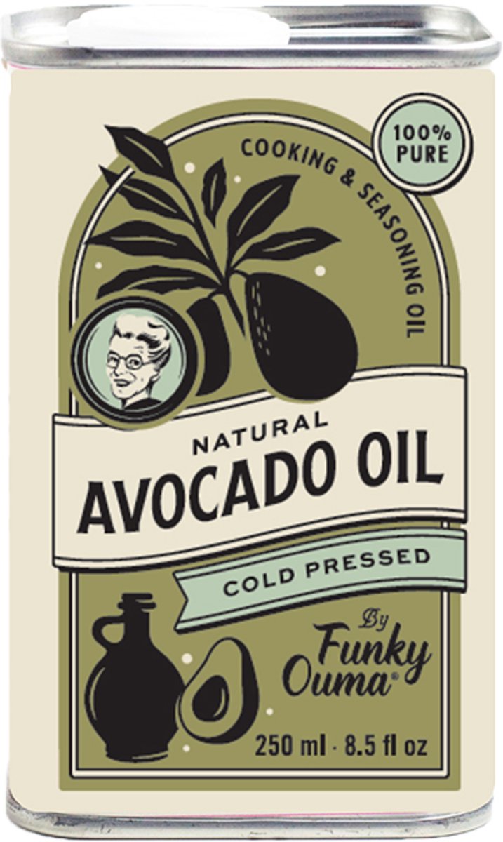 Funky Ouma - Avocado oil - Avocado olie - 250 ml