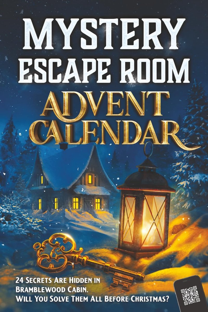 Adventskalender - Kabouterbos Escape Room - 24 Raadsels - Spel voor Volwassenen - Kerstcadeau