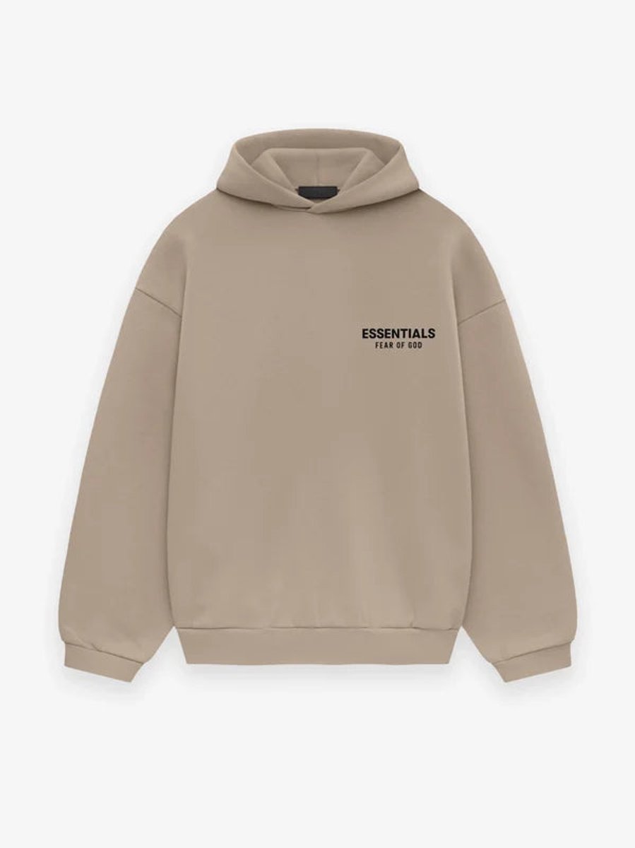 Fear of God Essentials Fleece Hoodie Desert Sand Multicolor