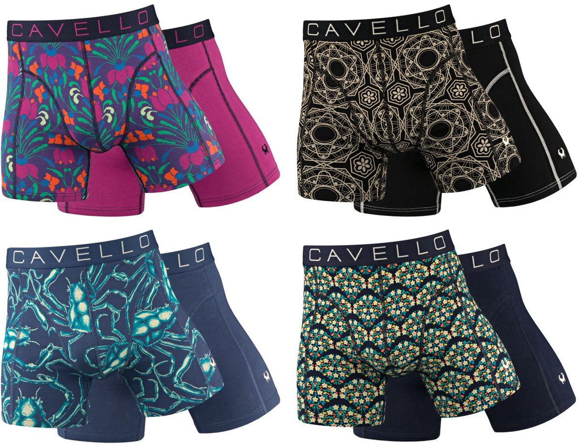 Cavello Heren Boxershorts 8-pack - Collectie 2026 - Katoen