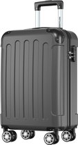 TRVLMORE Handbagage Koffer - 38L - Cijferslot - Lichtgewicht - Trolley - 54x34x20 cm - Past binnen 55x40x20 cm - Donkergrijs