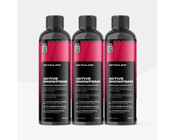 Detailrs Active Snowfoam 3-Pack - Snow Foam Shampoo - Snowfoam Auto - Pre Wash Auto - Shampoo Voor Auto - Auto Wassen - 1.5L