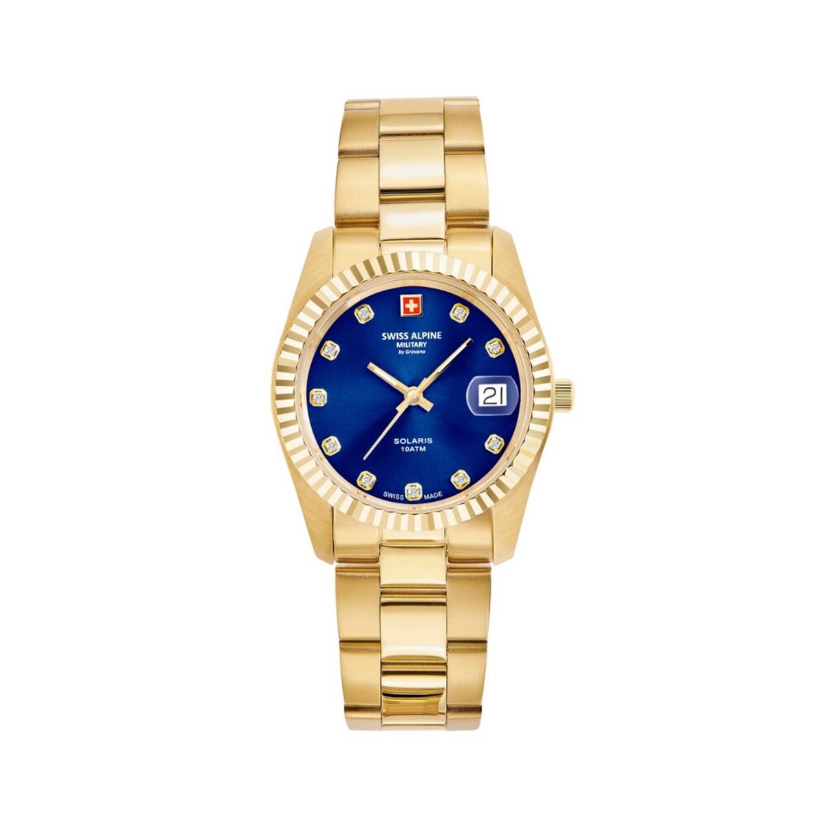 Swiss Alpine Military - 7716.1115 - Polshorloge - Dames - Kwarts - Solaris