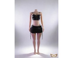 MySecretNL Sexy Latex Pakje voor Vrouwen - Maat XL