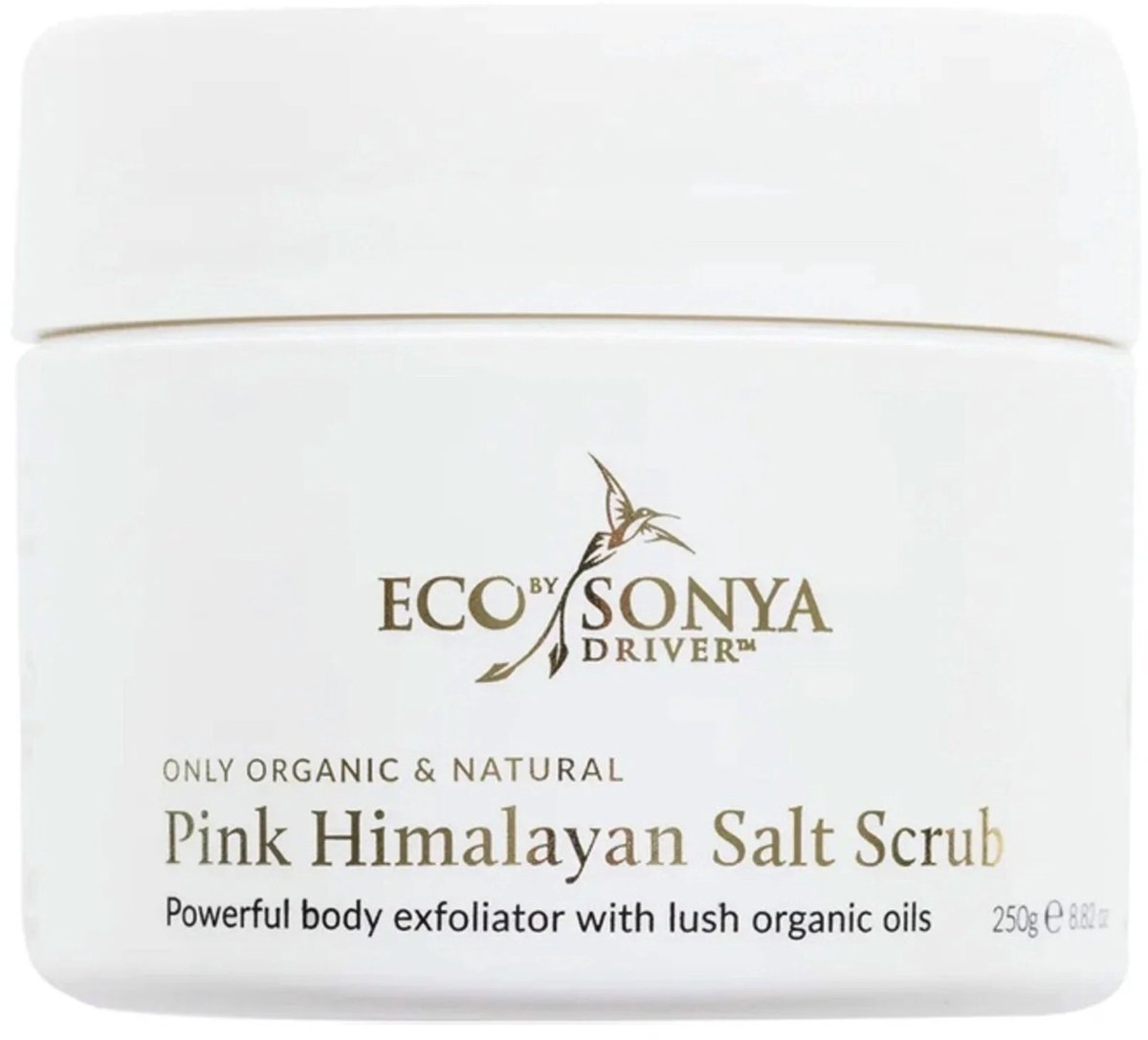 Eco by Sonya Pink Himalayan Salt Scrub - 250 ml - Body, Hands, Face - suitable for all skin types