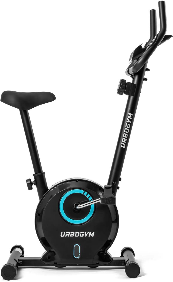 URBOGYM BAY BLUE Hometrainer - Magnetische Fitnessfiets - 8 Weerstandsniveaus - Vliegwiel 3 kg - Max. 110 kg - Blauw thumbnail 6