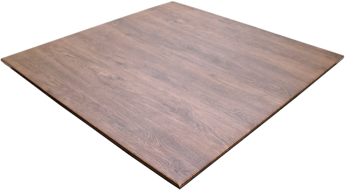 GOMbase Sportvloer tegel houtlook - Walnut - 100x100 cm - 15 mm