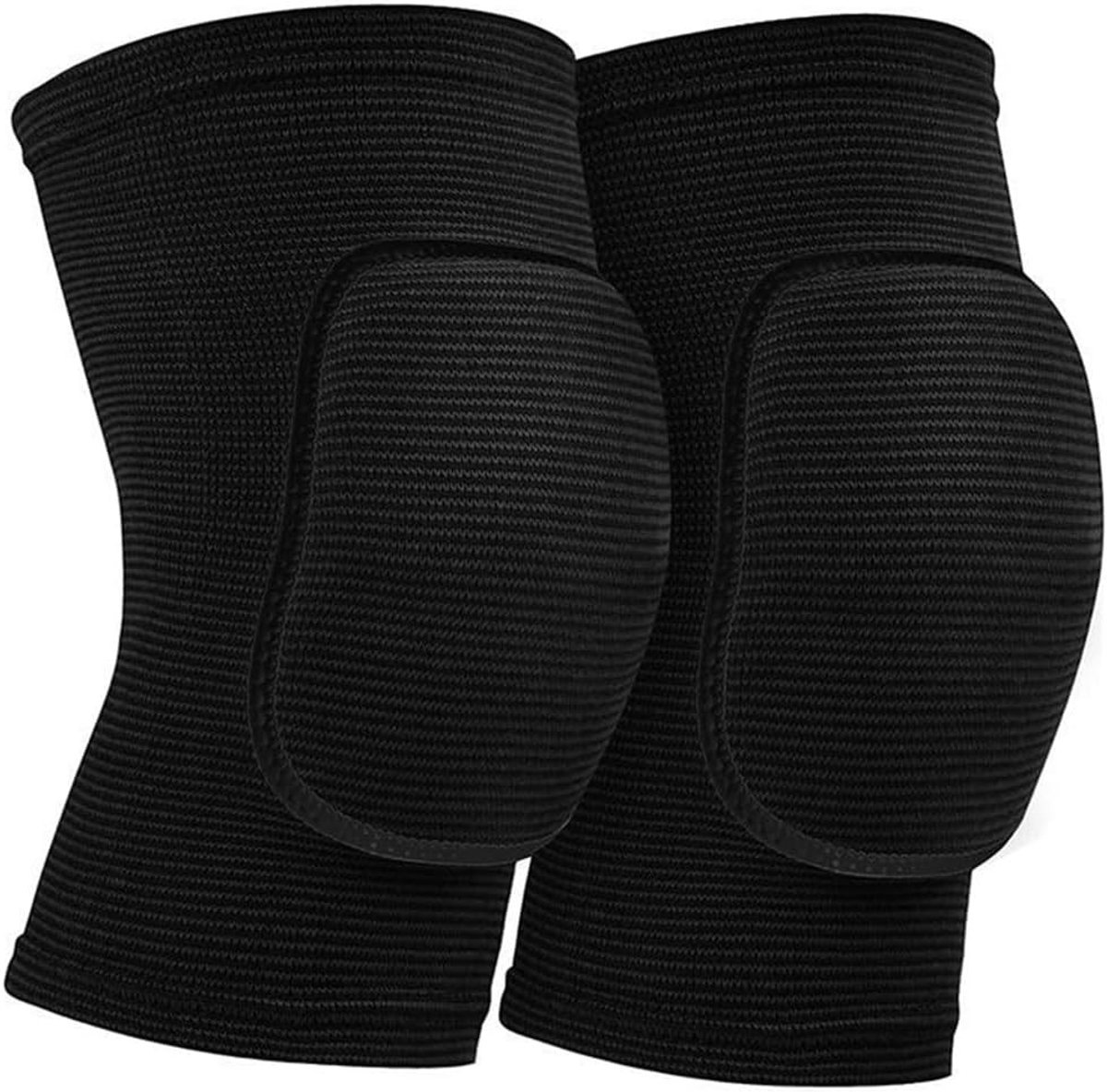 Set van 2 Elastische Kniebeschermers, Ademend en Comfortabel voor Fitness, Yoga en Dansactiviteiten