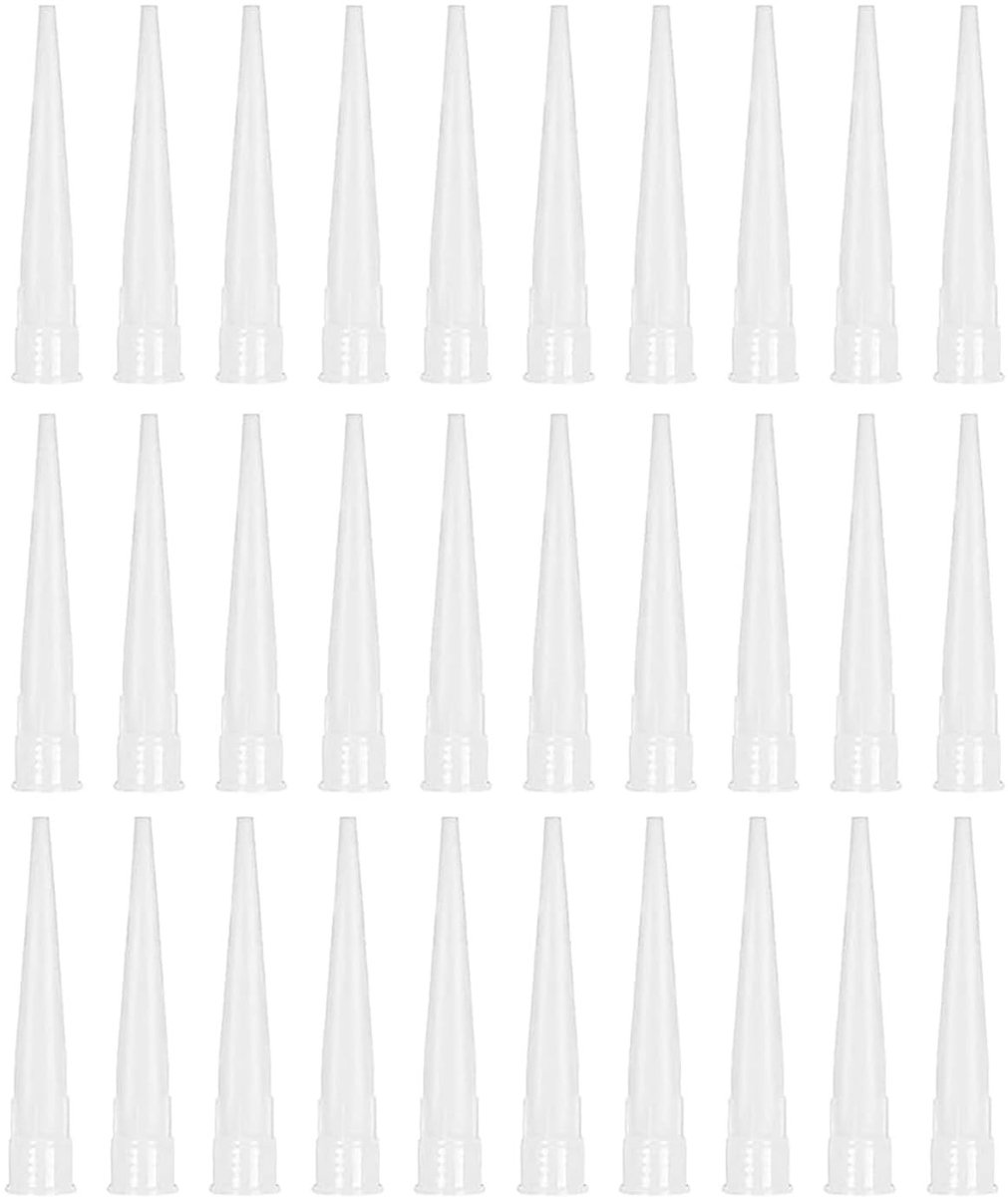 Elzusha - Silicone Nozzles - 30 stuks voor cartridge
