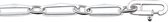 Glams Armband Closed Forever Massief 5,0 mm 19 cm - Zilver