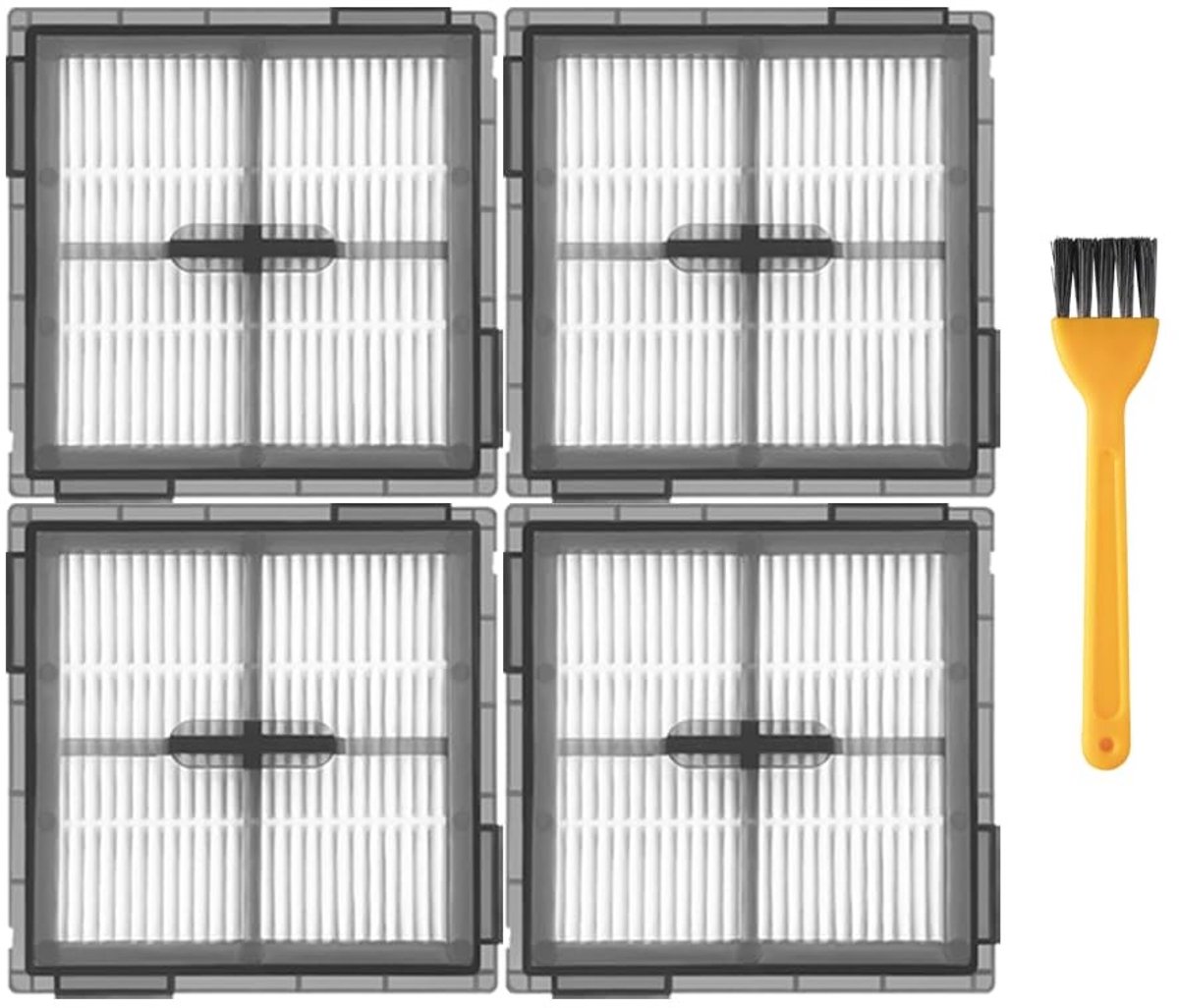 Elzusha - Set van 4 Filters - Compatibel met Roborock Q10 S5/S5+/X5/X5+