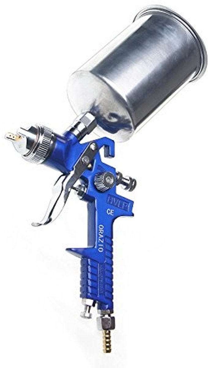 Elzusha - Verfspuit - Gravity Feed - 1000ml