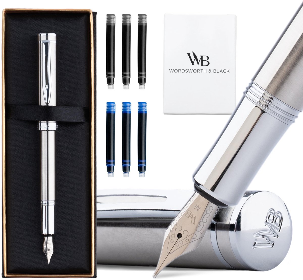 Mini Vulpen met Luxe Nib en Ergonomisch Ontwerp