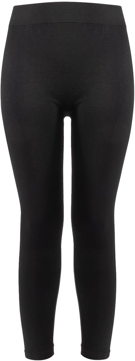 Elzusha - Unisex Merino Wol Thermo Leggings - Zwart