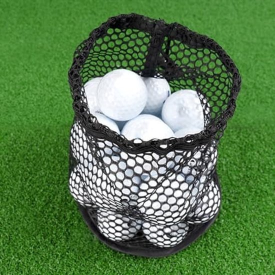 Elzusha - Golfbal Opbergnet met Trekkoordsluiting — afbeelding 4