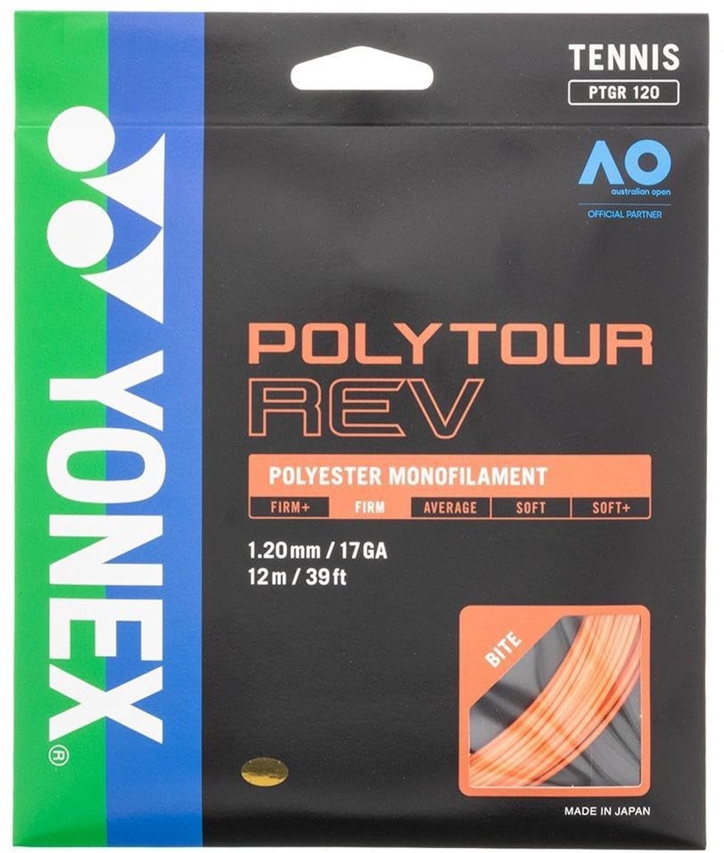 Elzusha - Poly Tour Rev Tennis Snaar 12m Monofilament