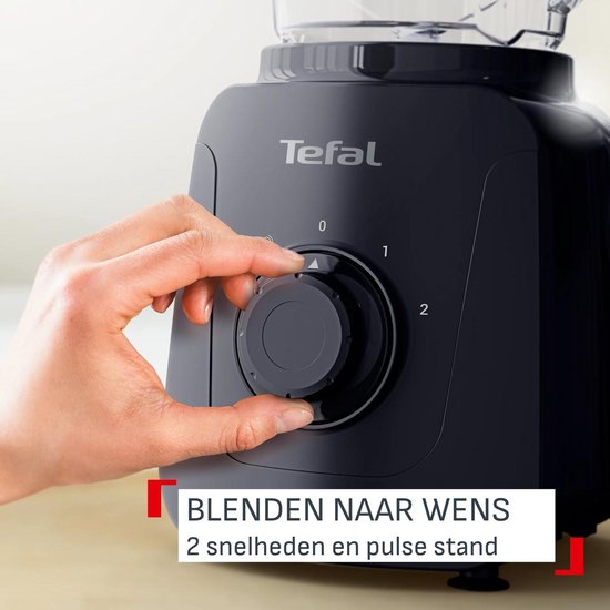 Tefal Blendforce Essential blender 1.85 liter - Uitgerust met twee snelheden, een pulsfunctie en een koelsysteem tegen oververhitting van Tefal — afbeelding 4