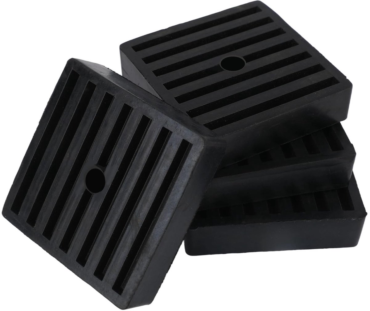Elzusha - 4 Stuks Rubber Schokdempers voor Aircompressor