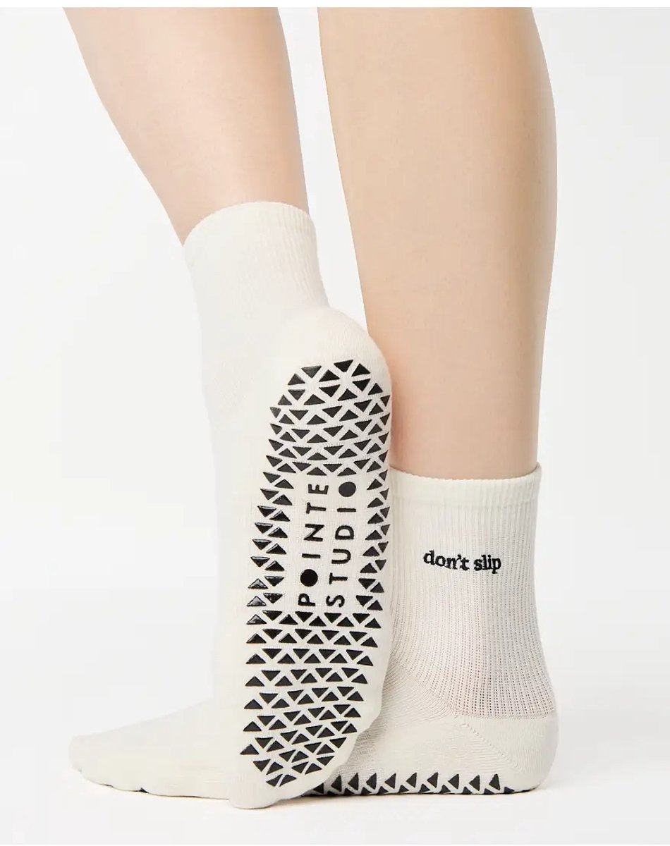 Pointe Studio Don't Slip Grip Sokken met Enkelgreep - 35 - 38