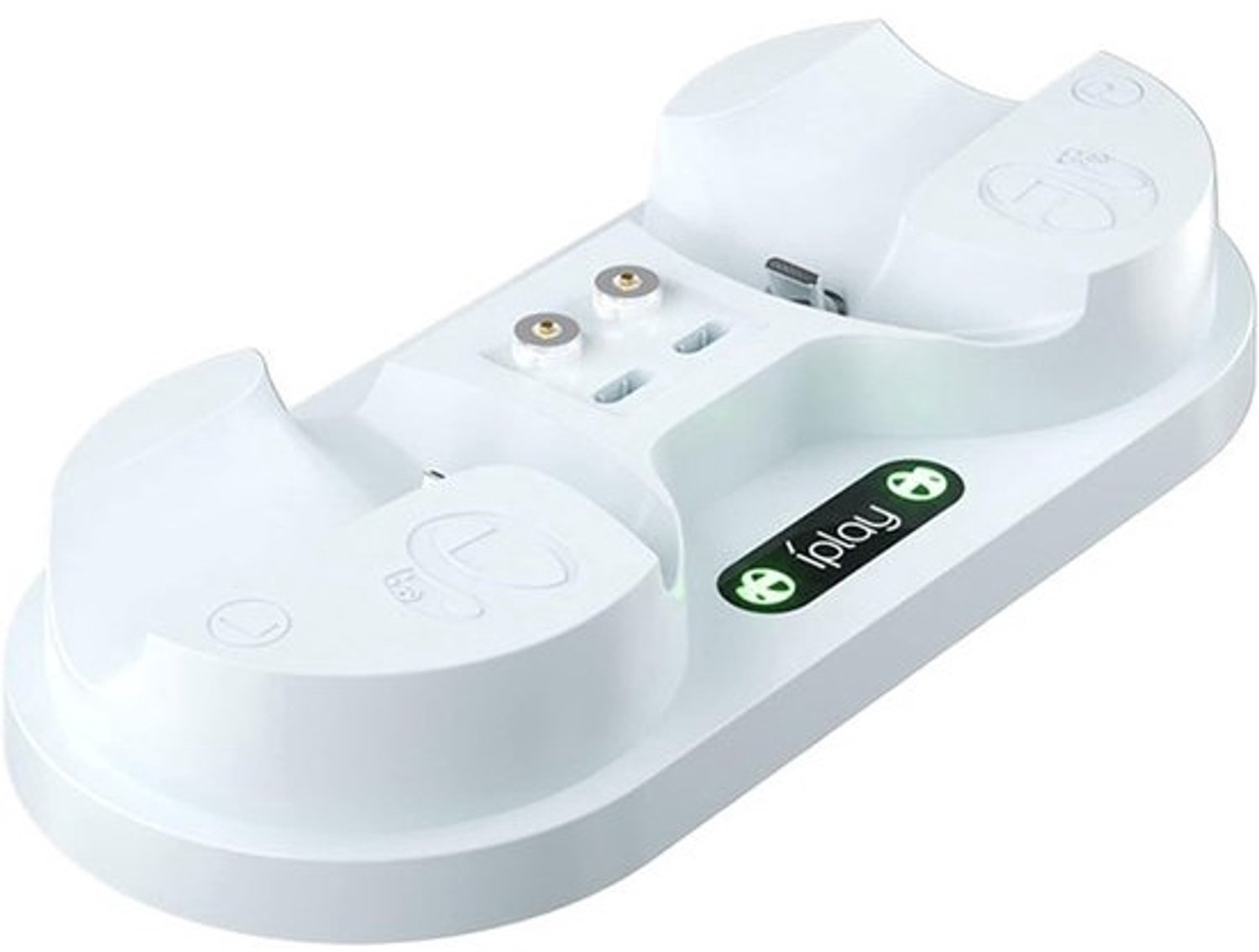 Thijox - VR Laadstation PS VR2 Controller Charger Dock Snelle Oplader met LED Licht - Wit - Perfect voor Gaming Enthousiastelingen