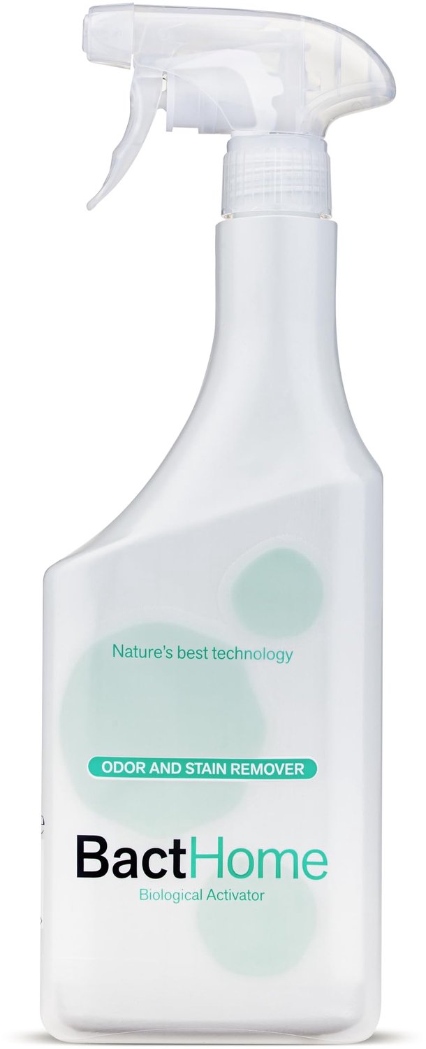 SnelShoppen - BactHome Spray 750 ml - Professionele enzymreiniger, geurverwijderaar en natuurlijke vlekkenverwijderaar voor matrassen, kleding, schoen